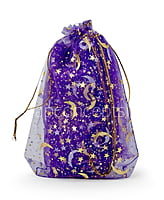 Sheer Pouch Bags - 13x18 cms