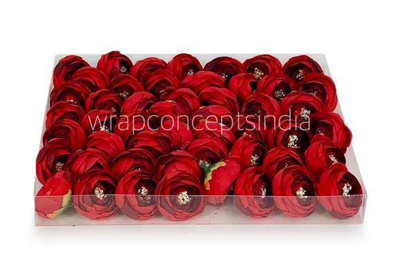 Small Peony-Red