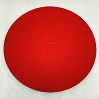 Turntable Platter LP - Silicone Mat - Red - TP-SMR