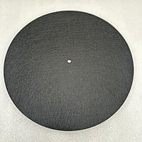 Turntable Platter LP - Anti Felt Mat - Black - TP-AFMB