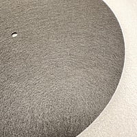 Turntable Platter LP - Anti Felt Mat - Black - TP-AFMB