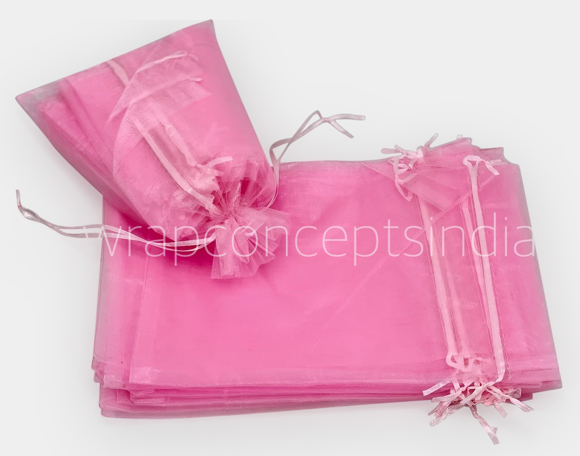 Sheer Pouch Bags - 20x30 cms