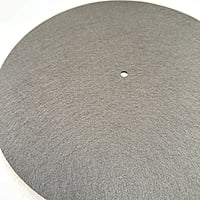 Turntable Platter LP - Anti Felt Mat - Black - TP-AFMB