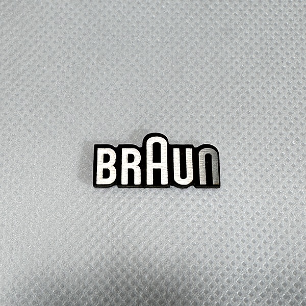 Replacement Metal Logo for Braun - ML-BRN-01