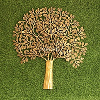 Brass Super Fine Kalpavriksha People Tree - 23 inch Height | Premium Quality Brass Tree Sculpture