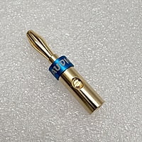 Banana Plug Gold Plated - Blue & Red Pair - BP-GBR-P Banana Plug Gold Plated - Blue & Red Pair - BP-GBR-P