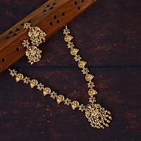 Mango Design Gold Finish Neckpiece