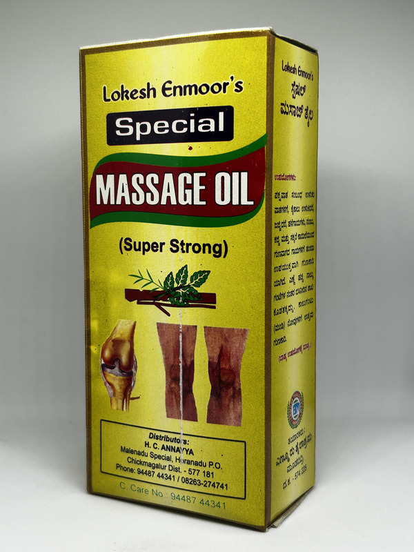 Lokesh Enmoor's Special Massage Oil
