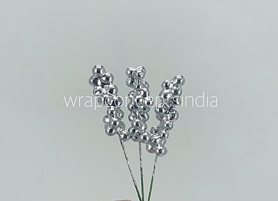 Fern On Stick -Silver