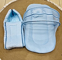 VELVET BUBBLE NETBED &CARRY BED COMBO