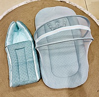 VELVET BUBBLE NETBED &CARRY BED COMBO