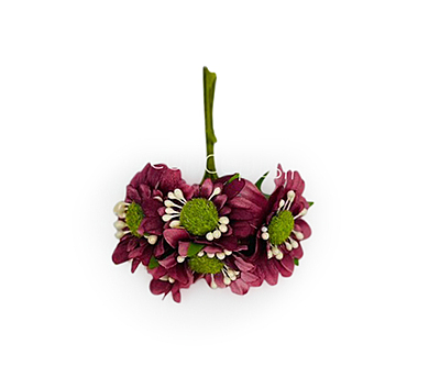 Sunflowers on stick - Dusky Pink