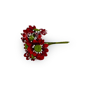 Sunflowers on stick - Red