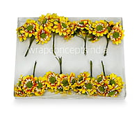 Sunflowers on stick - Yellow