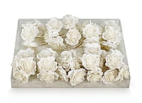 Glitter Flower -White