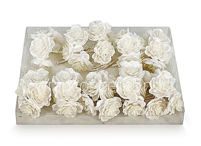 Glitter Flower -White