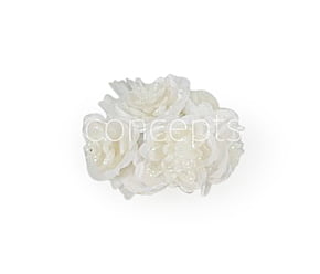 Glitter Flower -White