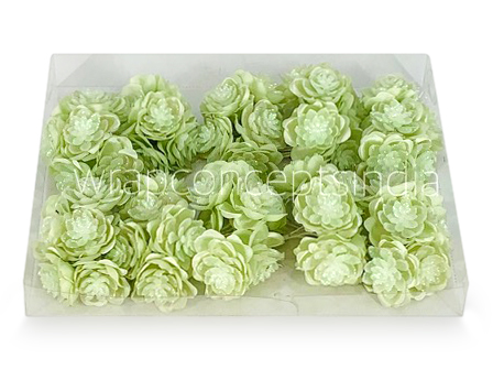 Glitter Flower - Green