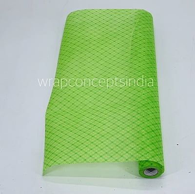 Lime Green Gingham Pattern