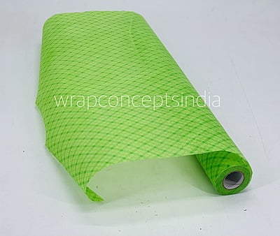 Lime Green Gingham Pattern