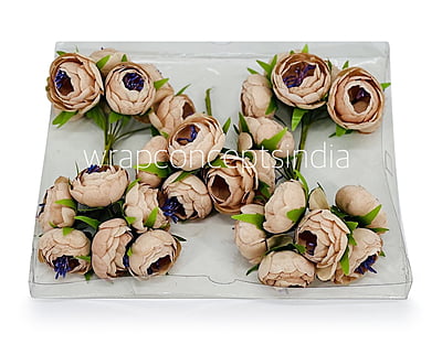 Pine Peonies on stick