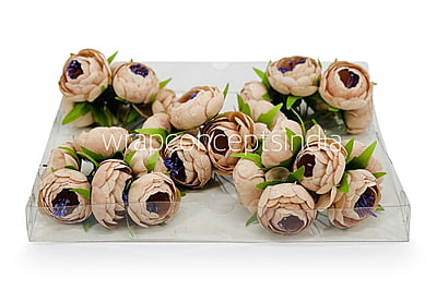 Pine Peonies on stick