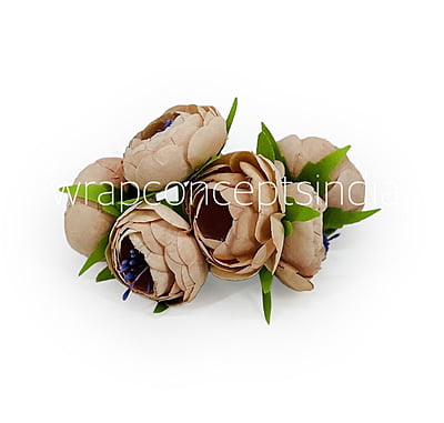 Pine Peonies on stick