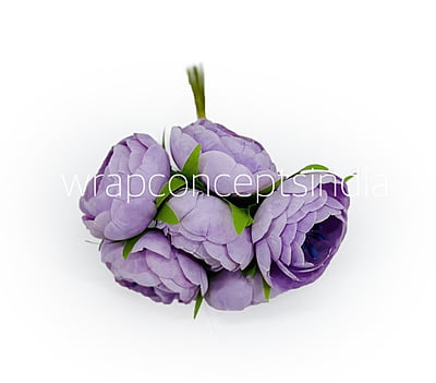 Lavender Peonies on stick