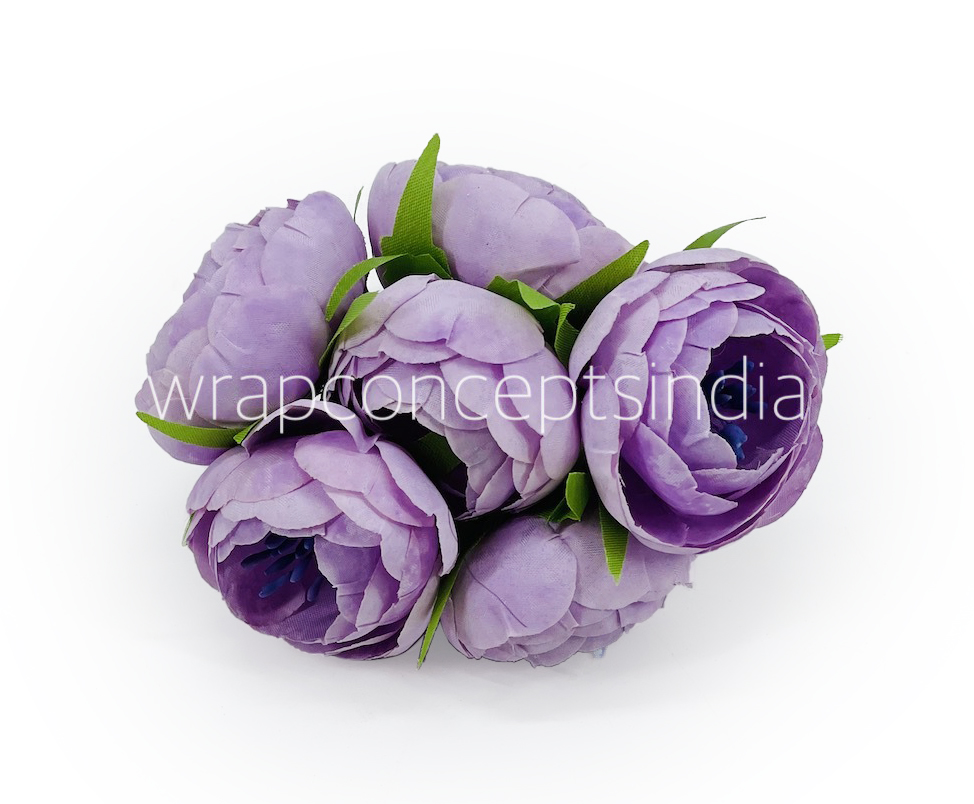Lavender Peonies on stick