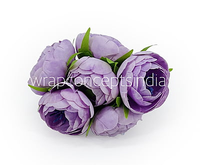 Lavender Peonies on stick