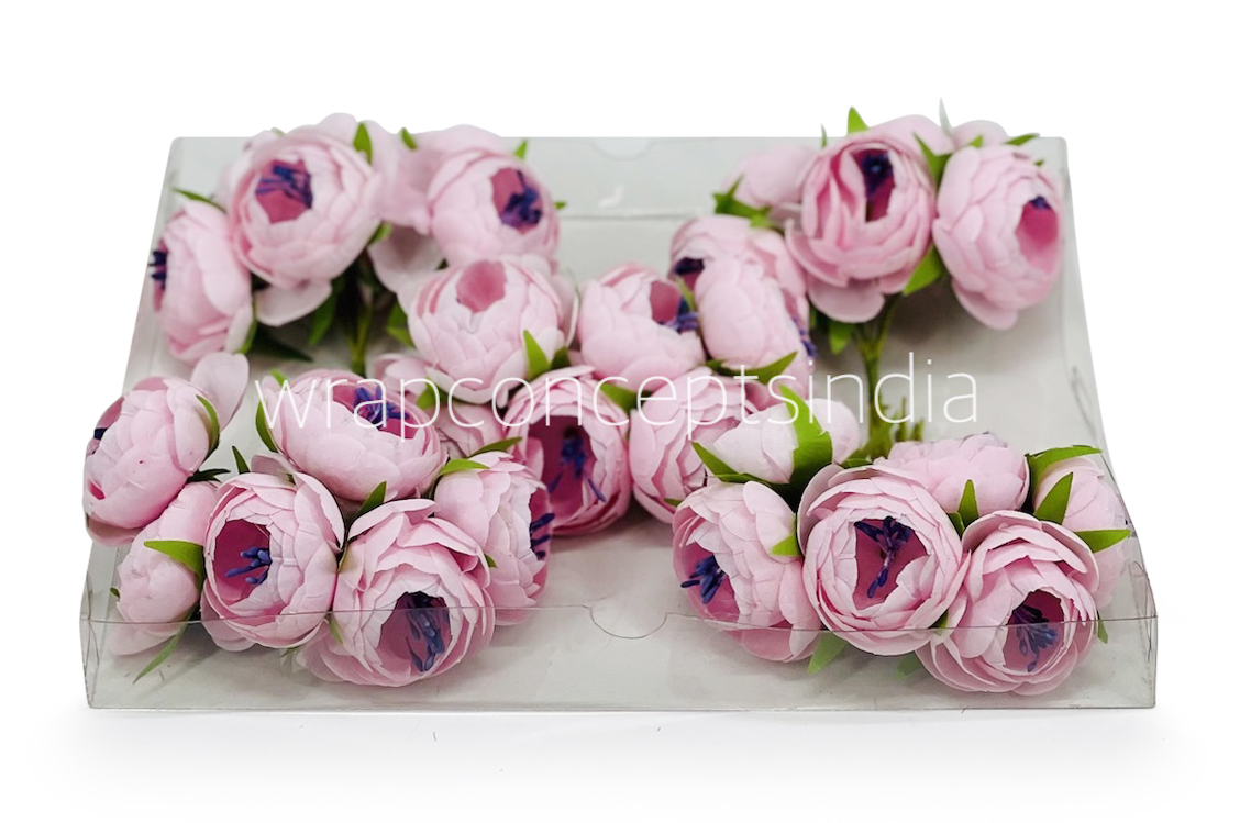 Baby Pink Peonies on stick