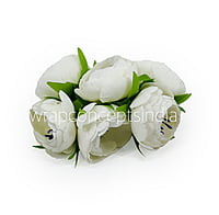 White Peonies on stick