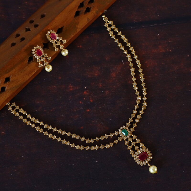 Unique Stone Layer Neckpiece