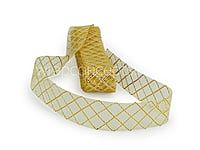 Stretch Ribbon with Glitter Hints