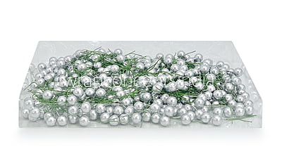 Silver Pearl Sticks - 12 MM/ 15 MM