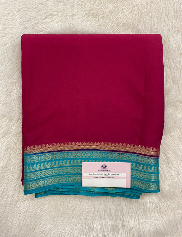 Pallavi - The Semi Mysore Crepe Silk Saree SWS142