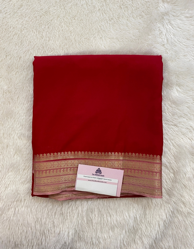 Pallavi - The Semi Mysore Crepe Silk Saree SWS142