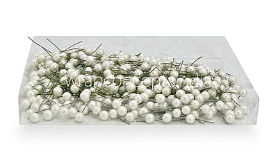 Cream Pearl Sticks - 12 MM/15 MM