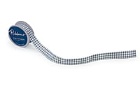 Baby Pink & White Check Ribbon