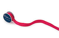 Baby Pink & White Check Ribbon