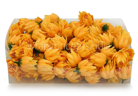Bell Flower - Mango Yellow