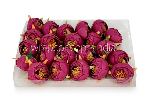Peony Medium -Wine