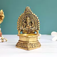 Brass Ganesh Diya 4.5 Inch Height