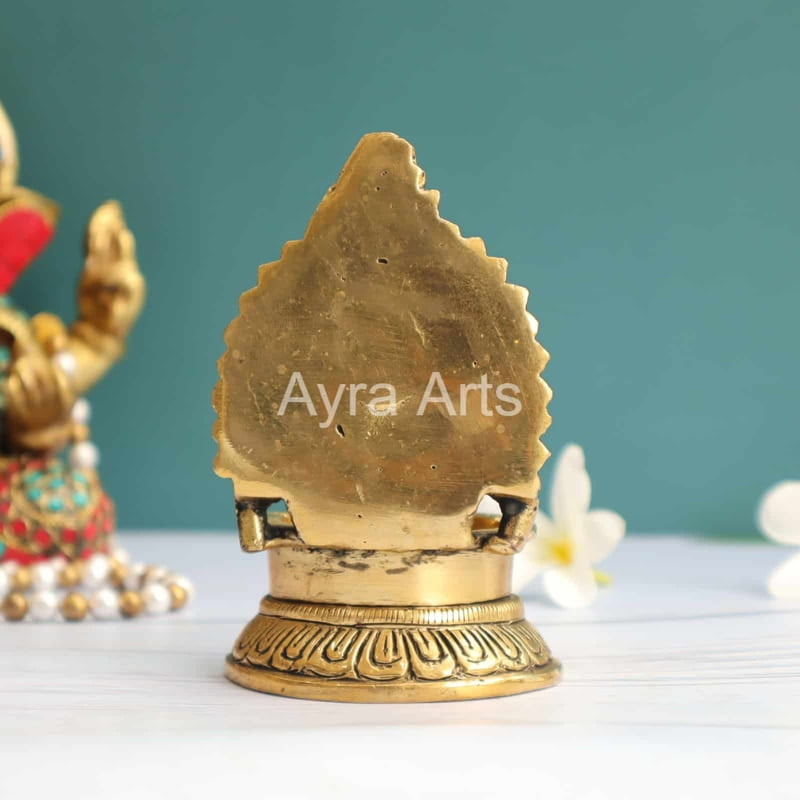 Brass Lakshmi Deepam 4.5 Inch Height