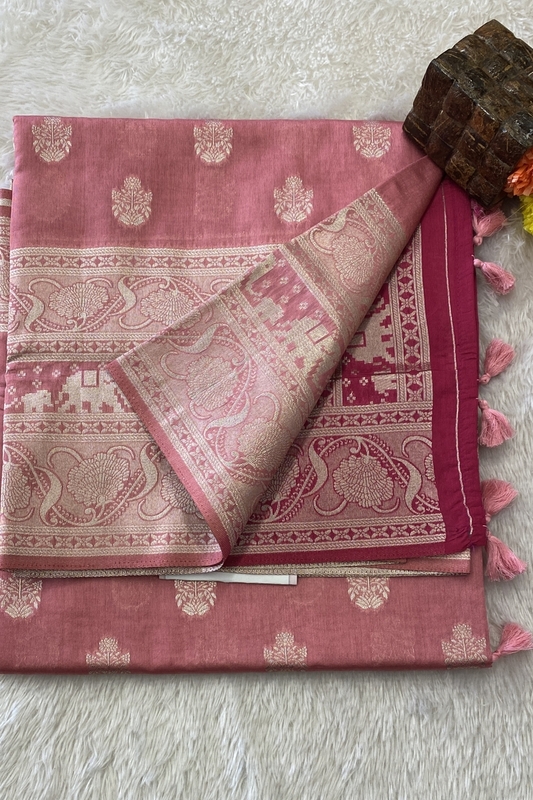 Hamsa Semi Tussar SWS456