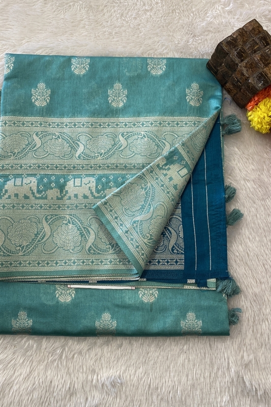 Hamsa Semi Tussar SWS456