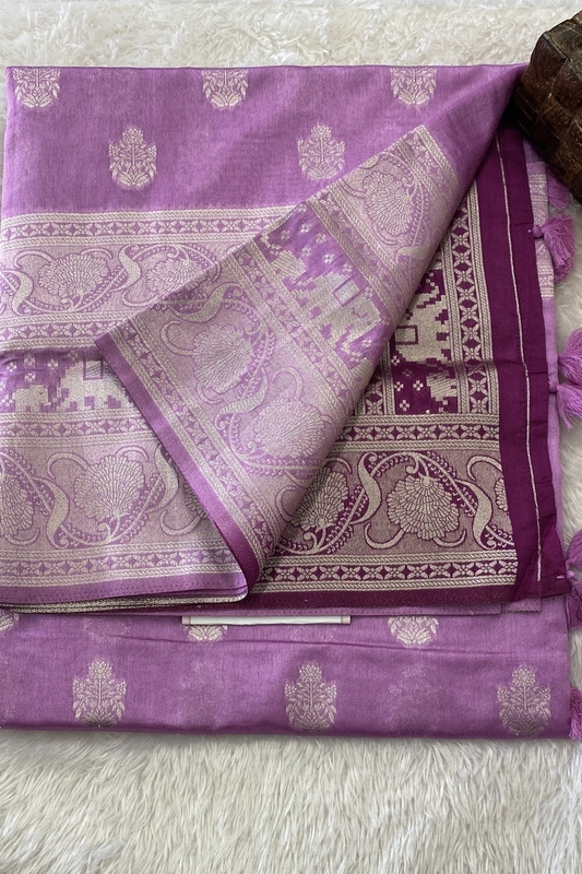 Hamsa Semi Tussar SWS456