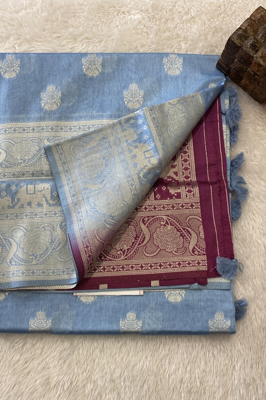 Hamsa Semi Tussar SWS456