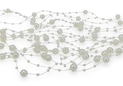 Pearl Strings-Ivory (Pack of 20) Pearl Strings-Ivory (Pack of 20)