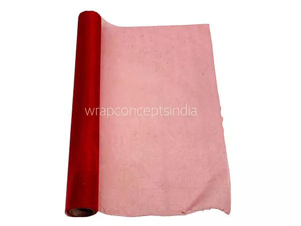 Maroon Organza Roll - 5 Meters